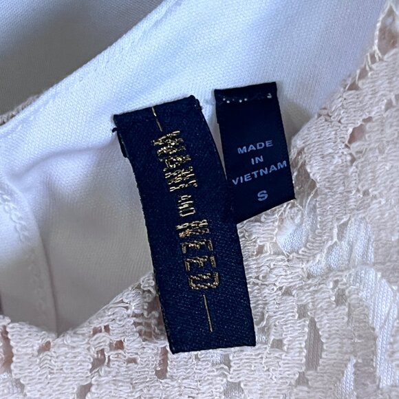 Want and Need Cream Lace Mini Dress Size Small Boho Romantic Party Casual - Picture 3 of 5